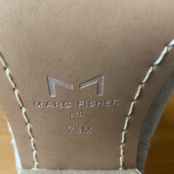 New without Tags Marc Fisher Suede Ankle Boots, Size 7.5 - Picture 8 of 8